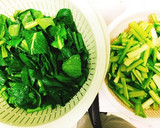 麺つゆで超簡単！小松菜の煮浸し風作り方1写真