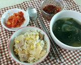 豚肉もやしご飯(삼겹콩나물 밥 )作り方13写真