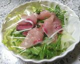 ★簡単★鰤のネギ塩サラダ★作り方1写真