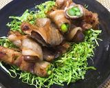 ナスとアスパラガスの豚バラ肉巻き作り方6写真
