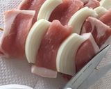 懐かしい 玉葱豚カツ串作り方4写真