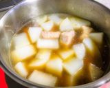 大根と豚バラの炊いたん作り方4写真
