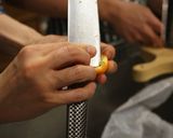 絶品　金柑とウドと春菊のサラダ作り方5写真