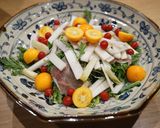 絶品　金柑とウドと春菊のサラダ作り方6写真