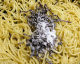 和風焼きそば☝塩昆布&納豆&半熟卵❤簡単作り方9写真