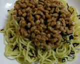和風焼きそば☝塩昆布&納豆&半熟卵❤簡単作り方11写真