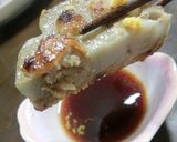✿ぶりのミンチ詰め焼き花れんこん✿作り方7写真