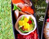 蜂くま、てんとう虫くまのおにぎり♡春弁当作り方3写真