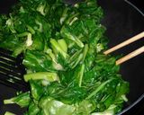 ガイランのカレー醤油炒め作り方5写真