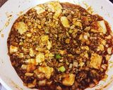 麻婆豆腐かた焼きそば☆作り方4写真
