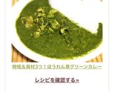 時短＆具材3つ！ほうれん草グリーンカレー作り方8写真
