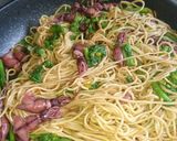 大磯屋♫ホタルイカと菜の花の春焼そば作り方6写真