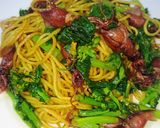 大磯屋♫ホタルイカと菜の花の春焼そば作り方7写真