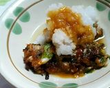 餃子のタネでハンバーグおろしポン酢ソース作り方6写真