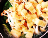 超簡単！小松菜と茸と薄揚げのさっぱり煮☆作り方3写真