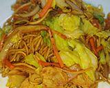 大磯屋♫春キャベツと新玉ねぎの焼そば作り方6写真