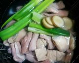 簡単!炊飯器任せDE居酒屋風もつ煮豆腐♪作り方2写真