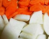 簡単!炊飯器任せDE居酒屋風もつ煮豆腐♪作り方3写真