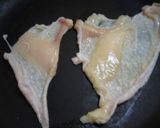余った鶏皮で☆カリカリ鶏ねぎポン酢作り方1写真