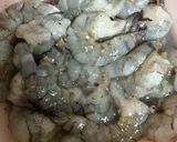 簡単な海老ガーリック醤油炒め作り方1写真