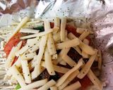 野菜たっぷり♪えのきホイル焼き♥作り方5写真