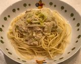 鮭とほうれん草の、クリームパスタ！作り方15写真