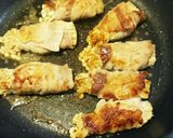 ☆えのき茸の豚肉巻き巻き☆作り方3写真