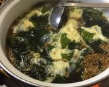 ワカメと卵の中華スープ作り方3写真