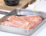 鶏のチャーシュー風入り油そばbyゲーム飯作り方1写真