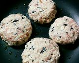 健康ヘルシー!ひじき入り豆腐ハンバーグ作り方3写真