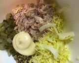 【作り置き】マヨ少なめでツナポテサラダ作り方4写真
