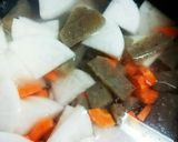 簡単!炊飯器任せDE居酒屋風もつ煮豆腐♪作り方6写真