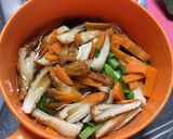 電子レンジで簡単☆小松菜とちくわの煮浸し作り方5写真