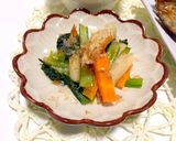 電子レンジで簡単☆小松菜とちくわの煮浸し作り方6写真