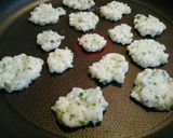 離乳食に♡ご飯とあおさのおやき作り方4写真