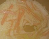 節約でも豪華に！カニカマで蟹炊き込みご飯作り方2写真