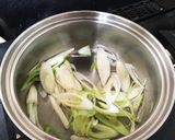 温豆腐の白ネギソースがけ作り方1写真