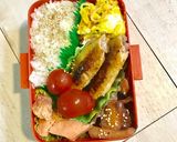 今日のお弁当★娘の★作り方4写真
