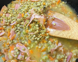 レンズ豆とトマトの煮込みスープ作り方15写真