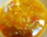 レンズ豆とトマトの煮込みスープ作り方21写真