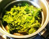 春菊の甘酒合え作り方1写真