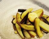超絶簡単☆茄子だけ炒め！作り方3写真