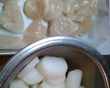イタリアン！ホタテとカブのソテー作り方1写真