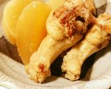 大根と鶏手羽元のポン酢でさっぱり煮作り方5写真