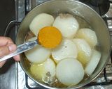 大根のカレースープ煮♪バター風味作り方8写真
