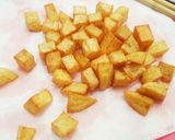 春色ソースで鮮か♪コロコロフライドポテト作り方4写真