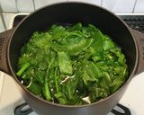 菜の花とあさりのペペロンチーノ炒め作り方4写真