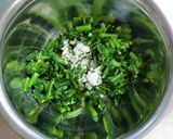 蒸し器不要♪電子レンジで菜の花のおこわ作り方3写真