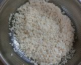 蒸し器不要♪電子レンジで菜の花のおこわ作り方4写真