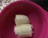 離乳食初期用バナナペースト作り方1写真